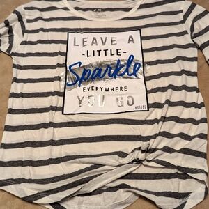 Justice long sleeve top - size 12